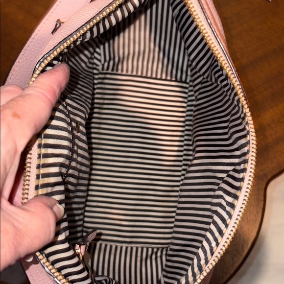 Kate Spade  hobo bag, shoulder bag, pebbled leather  pink   excellent condition - Picture 16 of 17